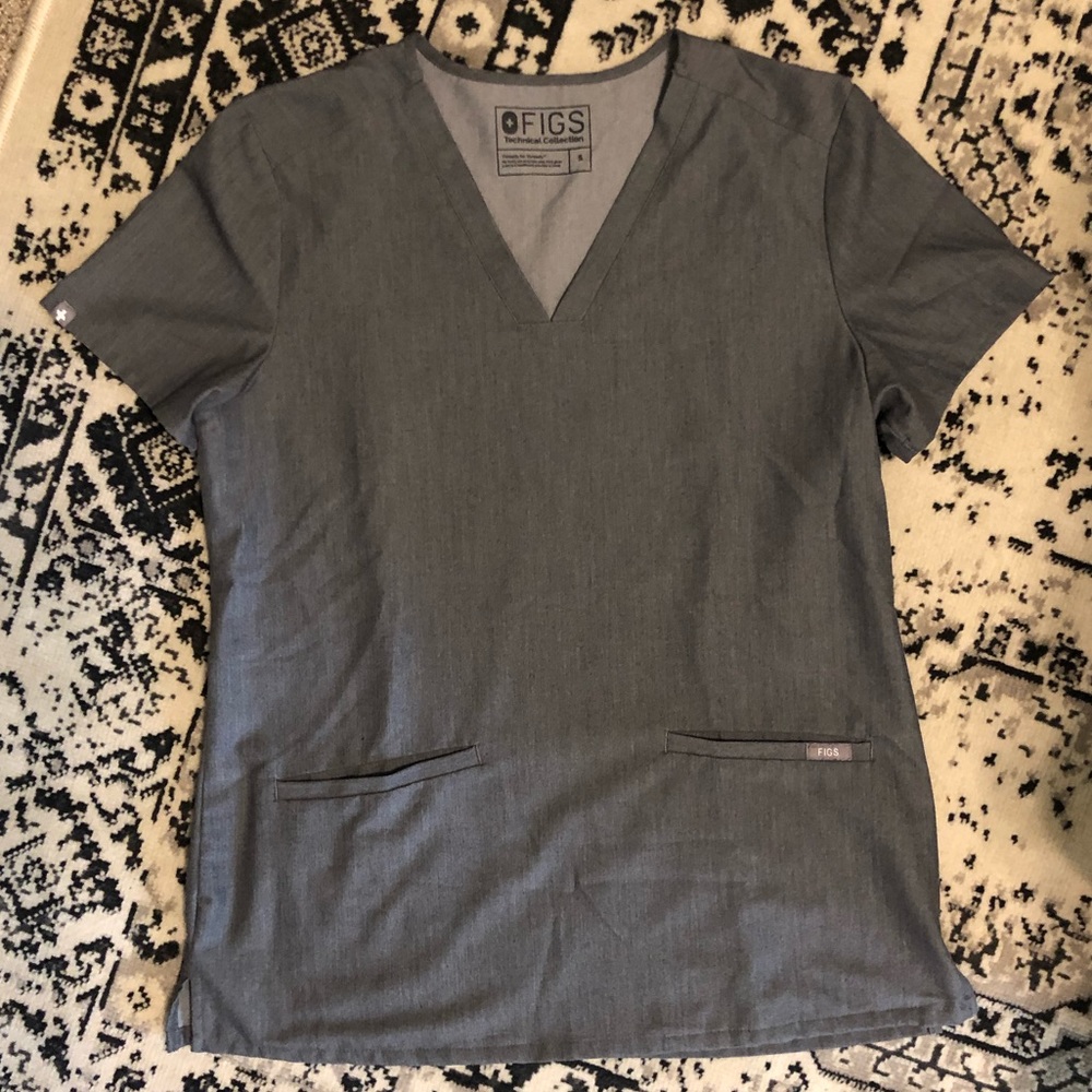 Figs Casma 3 pocket scrub top size S